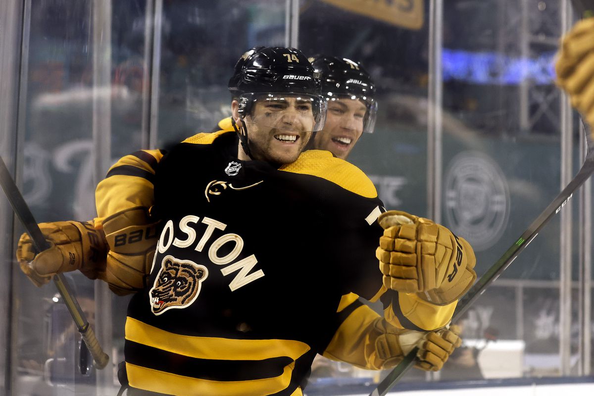 Emotional NHL Debut: Son Scores, Dad Cries! Boston Bruins forward Jake DeBrusk.